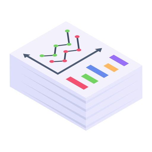 geschäftsbericht Generic Isometric icon