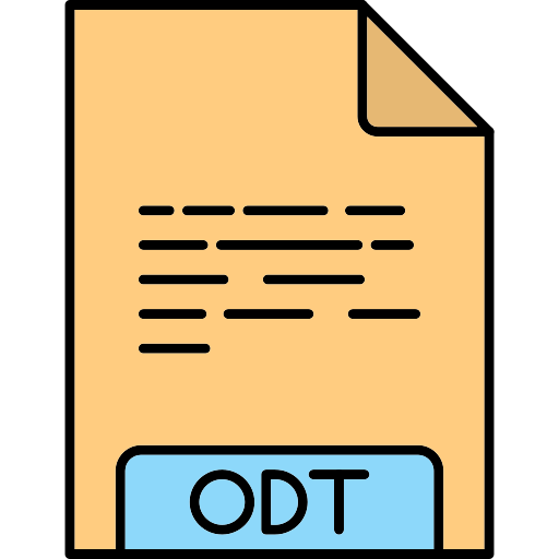 odt Generic Thin Outline Color Icône