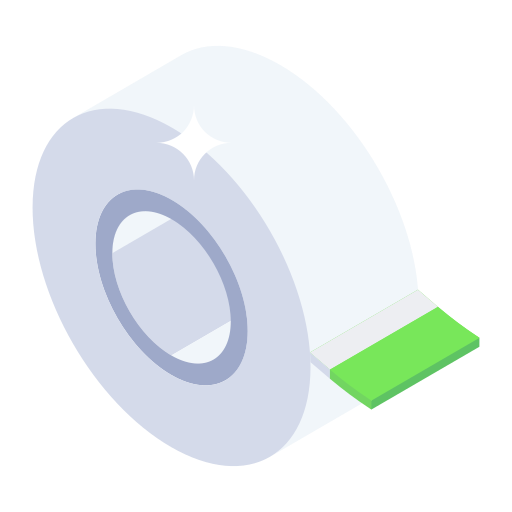 Masking tape Generic Isometric icon