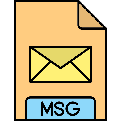msg Generic Thin Outline Color icono
