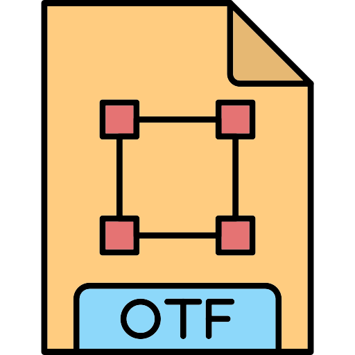otf Generic Thin Outline Color Icône