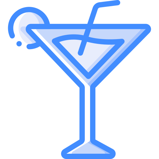 カクテル Basic Miscellany Blue icon