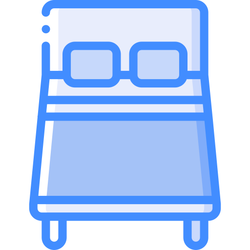 doppelbett Basic Miscellany Blue icon