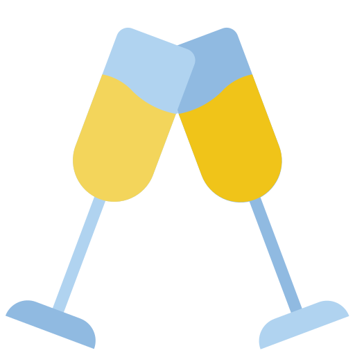 шампанское Basic Miscellany Flat иконка