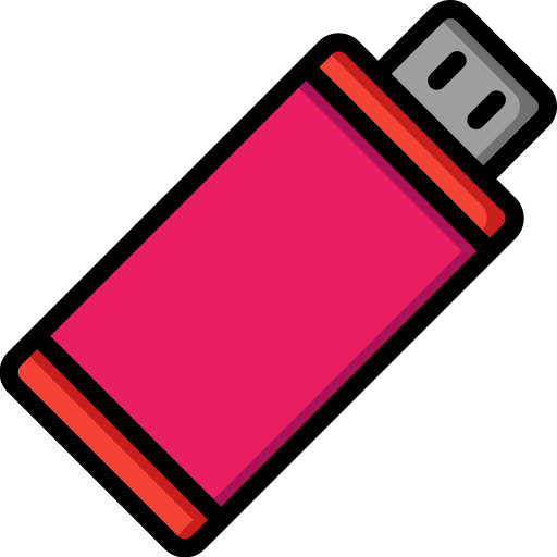 usb Basic Miscellany Lineal Color icono