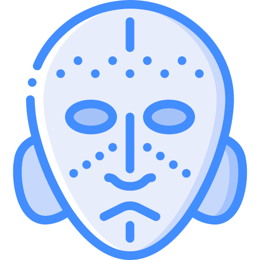 maske Basic Miscellany Blue icon