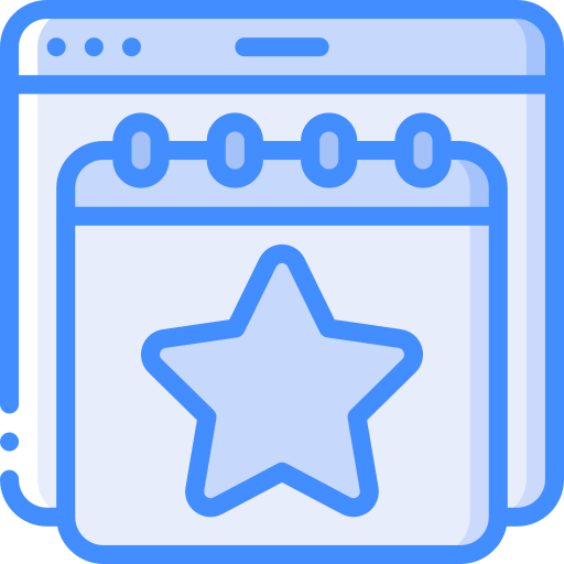 Event Basic Miscellany Blue icon