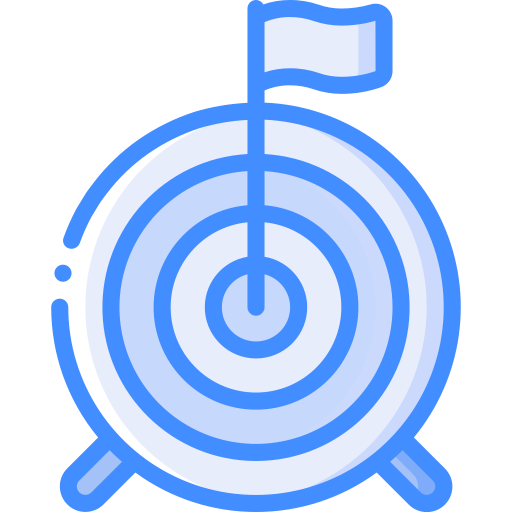 Goals Basic Miscellany Blue icon