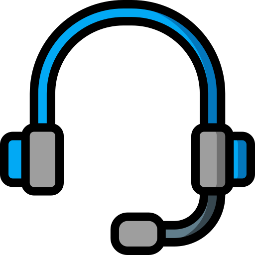 headset Basic Miscellany Lineal Color icon
