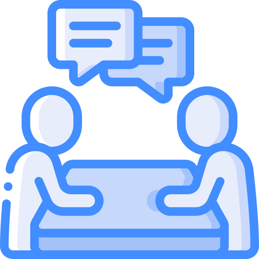 Mentoring Basic Miscellany Blue icon