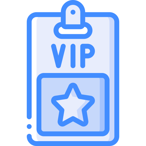 vip 패스 Basic Miscellany Blue icon