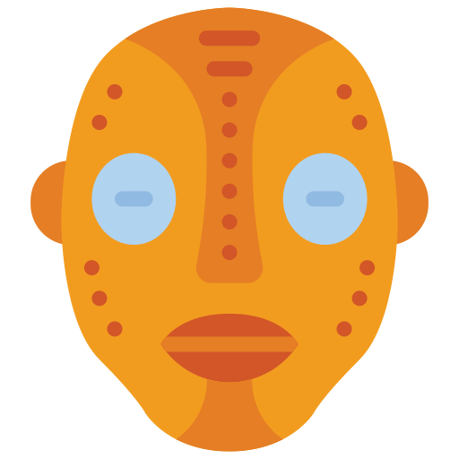 máscara Basic Miscellany Flat icono