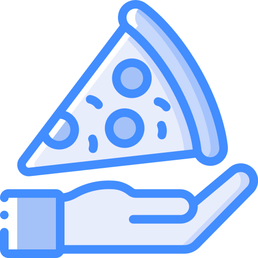 pizza Basic Miscellany Blue icona
