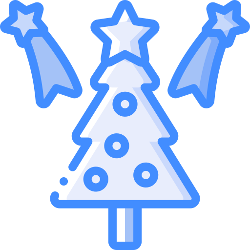 クリスマス Basic Miscellany Blue icon