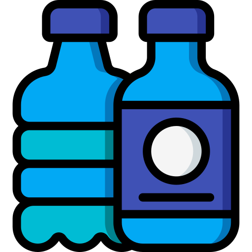 Бутылки Basic Miscellany Lineal Color иконка