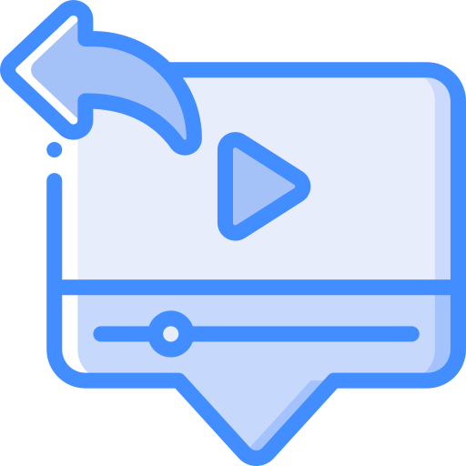 video Basic Miscellany Blue icon