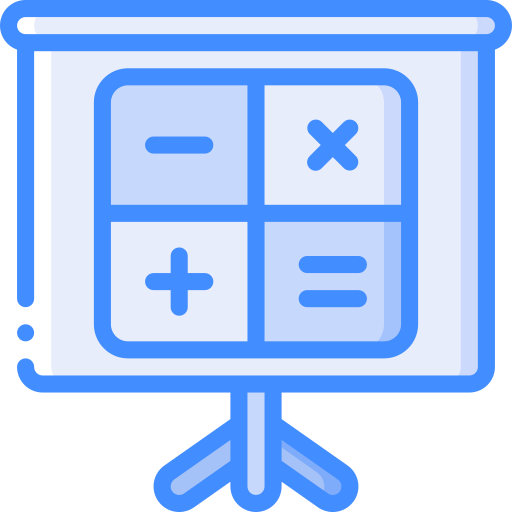 수학 Basic Miscellany Blue icon