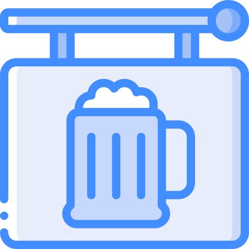 술집 Basic Miscellany Blue icon