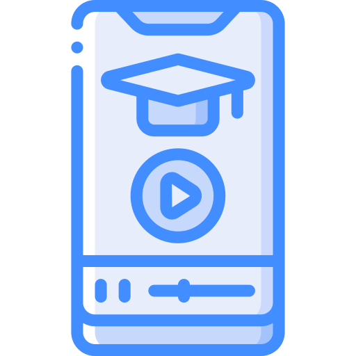 handy-video Basic Miscellany Blue icon