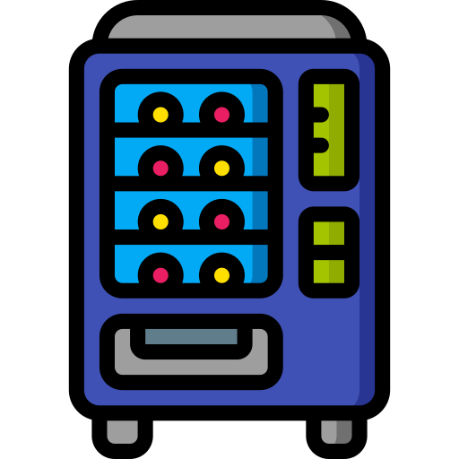 automat do sprzedaży Basic Miscellany Lineal Color ikona