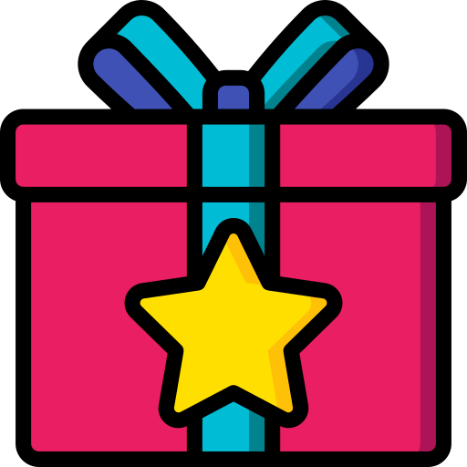 Gift box Basic Miscellany Lineal Color icon