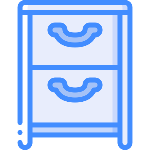 schubladen Basic Miscellany Blue icon
