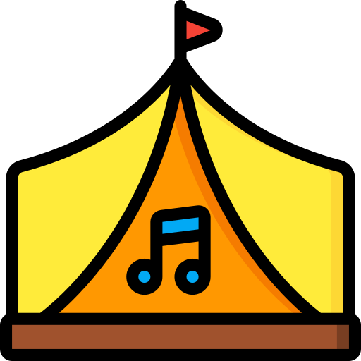 musikfestival Basic Miscellany Lineal Color icon