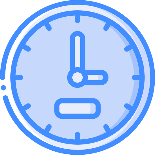 時間 Basic Miscellany Blue icon