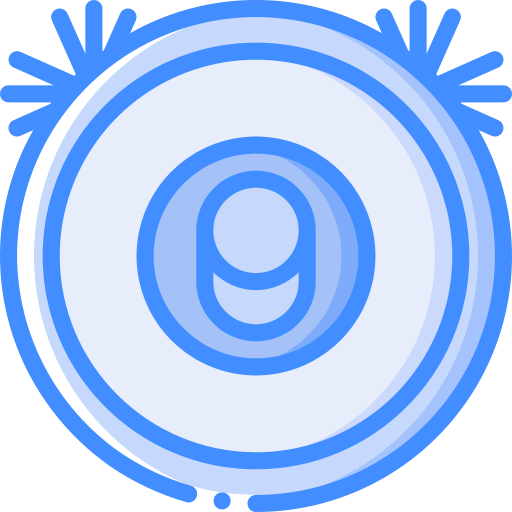 robot aspirapolvere Basic Miscellany Blue icona