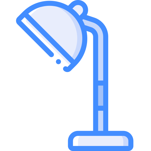 lampada da scrivania Basic Miscellany Blue icona