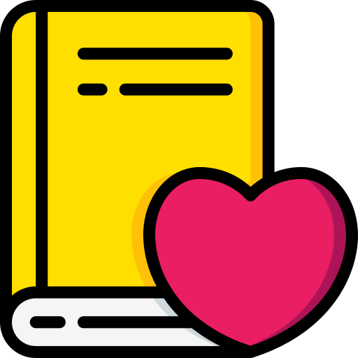 Love books Basic Miscellany Lineal Color icon