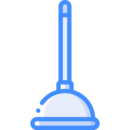 Plunger Basic Miscellany Blue icon