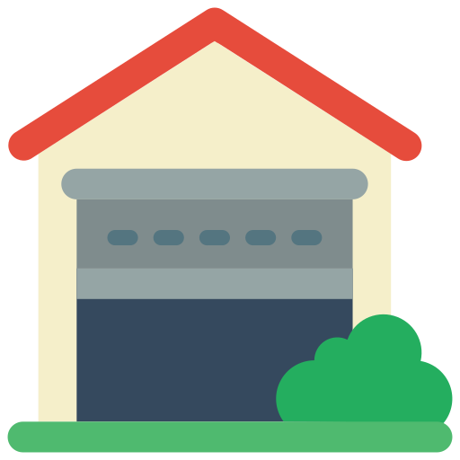 Garage Basic Miscellany Flat icon
