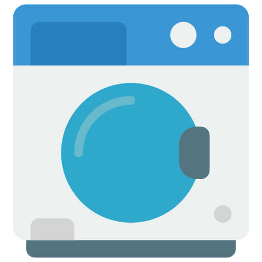 Washing machine Basic Miscellany Flat icon