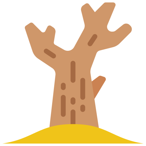Dead tree Basic Miscellany Flat icon