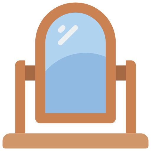 specchio Basic Miscellany Flat icona