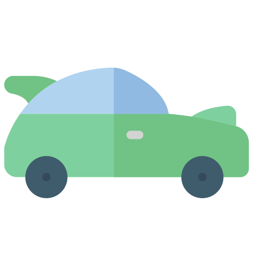 coche Basic Miscellany Flat icono