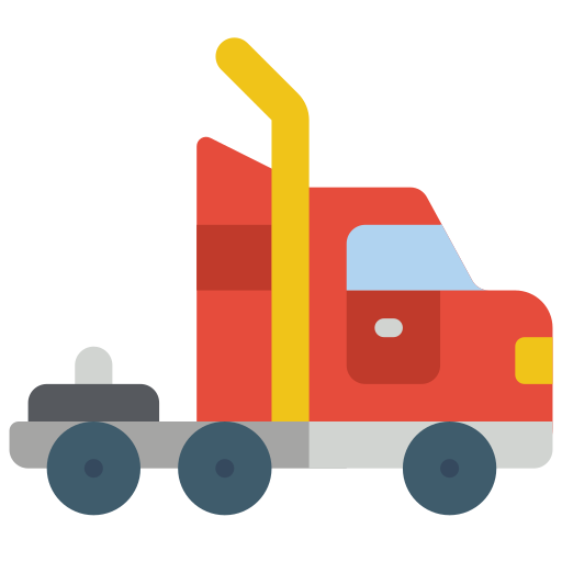 ciężarówka Basic Miscellany Flat ikona