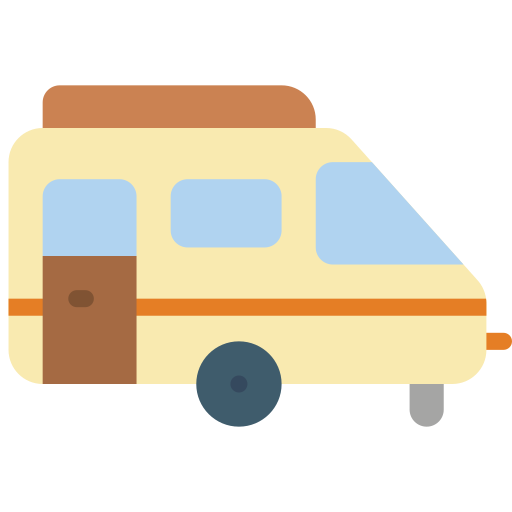 Caravan Basic Miscellany Flat icon