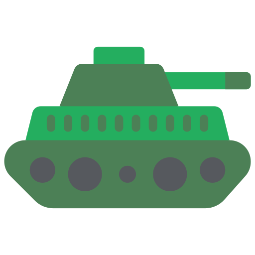 czołg Basic Miscellany Flat ikona