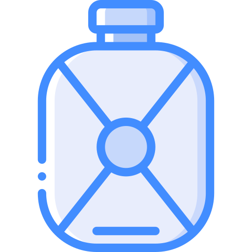 Бутылка с водой Basic Miscellany Blue иконка