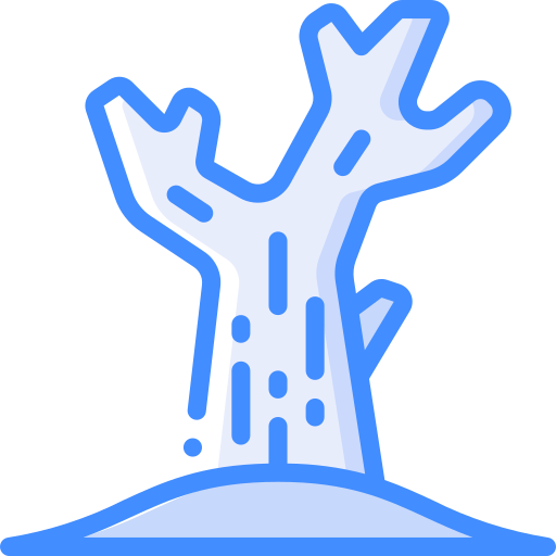martwe drzewo Basic Miscellany Blue ikona