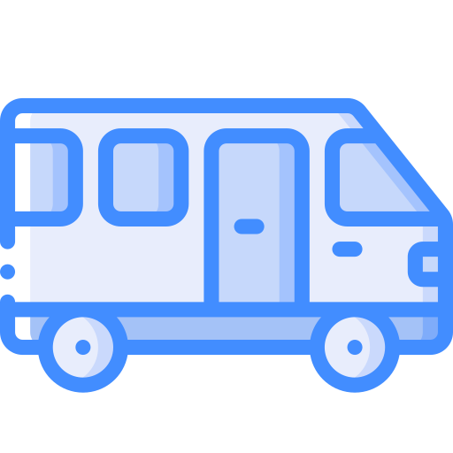 minibus Basic Miscellany Blue ikona