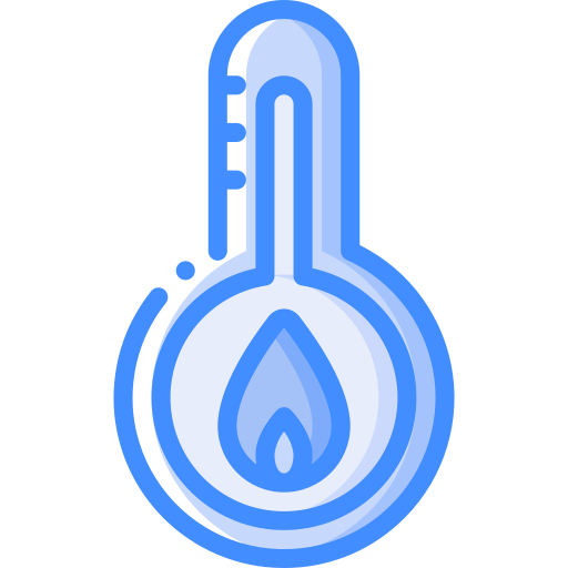temperatur Basic Miscellany Blue icon