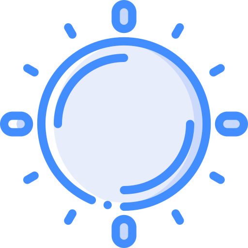 太陽 Basic Miscellany Blue icon