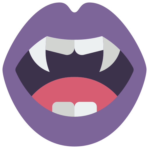 vampiro Basic Miscellany Flat icono