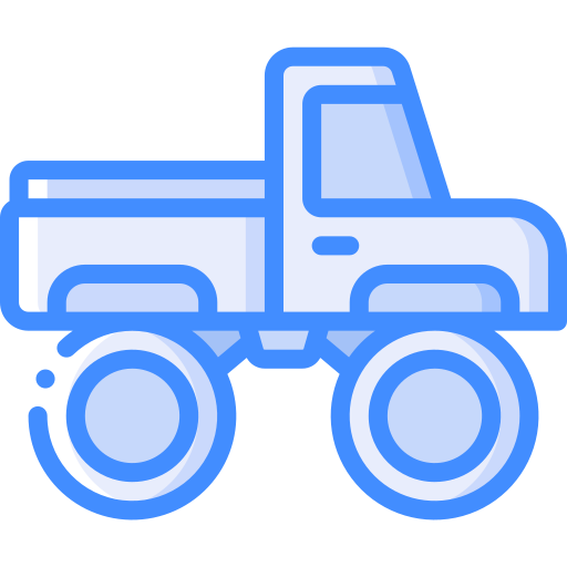 monster truck Basic Miscellany Blue ikona
