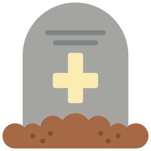 grave Basic Miscellany Flat icona