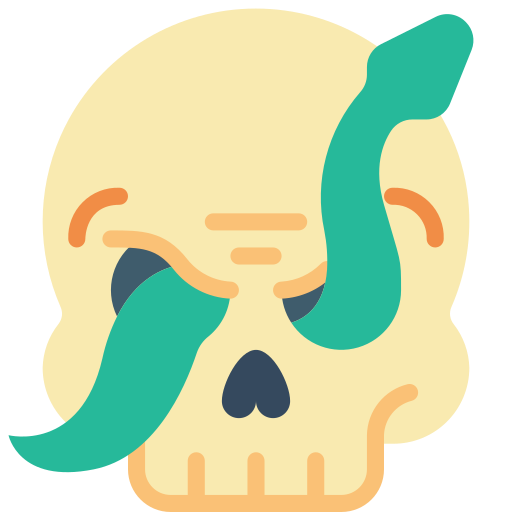 두개골 Basic Miscellany Flat icon