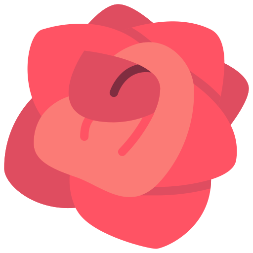薔薇 Basic Miscellany Flat icon
